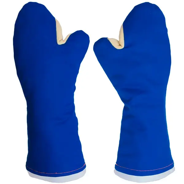 imagem do produto Luva Térmica Alta Temperatura Maicol Mão de Gato 45 Cm Reforço em Aramida CA 50007