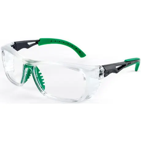 imagem do produto Óculos de Proteção Para Graduação Id Safety Modelo ID 102 Cristal e Verde Tamanho 56 CA 43783