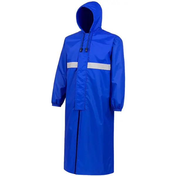 imagem do produto Capa de Chuva Vértice Linha Premium Azul Royal em Nylon Fechamento Duplo CA 28728