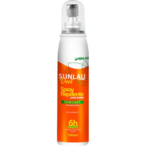 imagem do produto Repelente Sunlau Deet Spray 100ml Com Duração de Até 6 Horas Hipoalergênico
