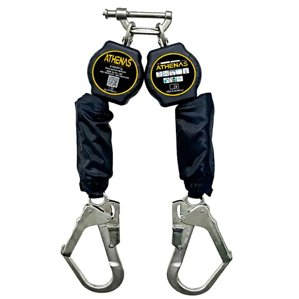 imagem do produto Trava Quedas Retrátil Duplo Aramida 1,8 m Athenas AT 7071 RT FT AR