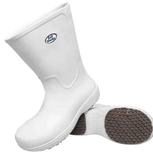 imagem do produto Bota Cano Longo Branca Antiderrapante BB87 – Soft Works – CA 42632