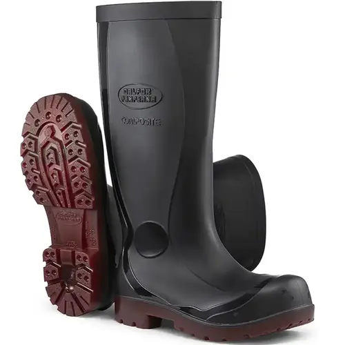 imagem do produto Bota de Segurança ProQuímica CA 50008 com Bico Composite e Proteção Química Avançada