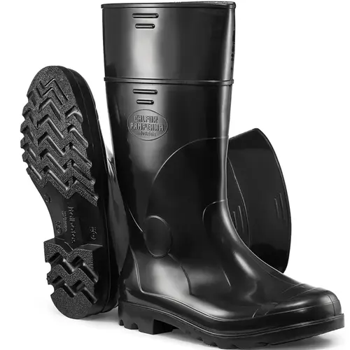 imagem do produto Bota de Pvc Calfor Industrial Cano Longo Com Forro Preta Qualidade Inabalável CA 37.773