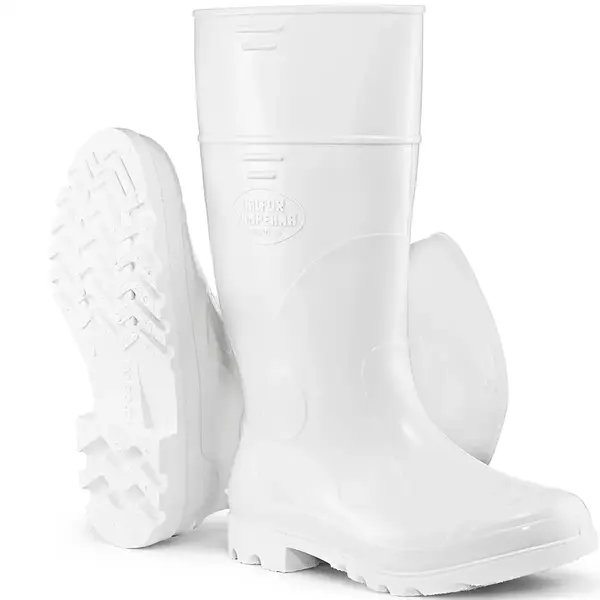 imagem do produto Bota de PVC Industrial Branca Calfor Cano Longo Com Forro CLBP2 505 – CA 44.697