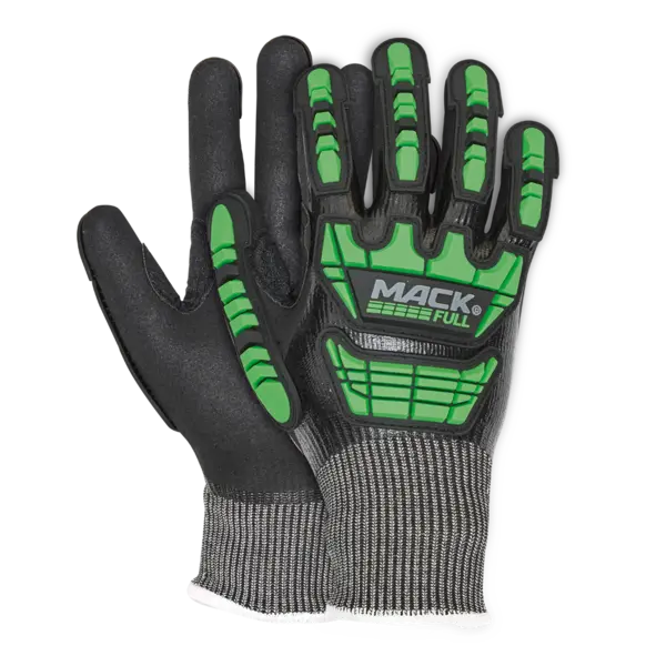 imagem do produto Luva Anti-Impacto e Corte Next Safety Mack Full 70.500 Totalmente Banhada Nitrílica CA 51520