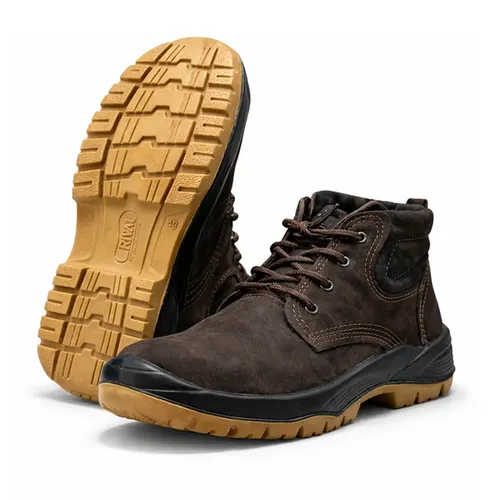 imagem do produto Bota de Segurança Crival Couro Nobuck Com Bico PVC PU CA 40099