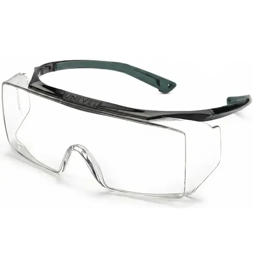 imagem do produto Óculos de Sobreposição Univet 5X2 Advanced Clear CA 52.432 — OTG — Vanguard PLUS (Antiembaçante + Antirrisco) — UV400 — Alto Impacto Z87+