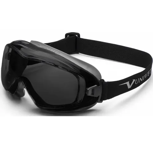 imagem do produto Óculos Ampla Visão Univet 620 UP Lente Cinza 620U.02.10.02 Luz Intensa L2.5 UV380 Vanguard PLUS CA 37.022 - Proteção D3 - ISO 16321