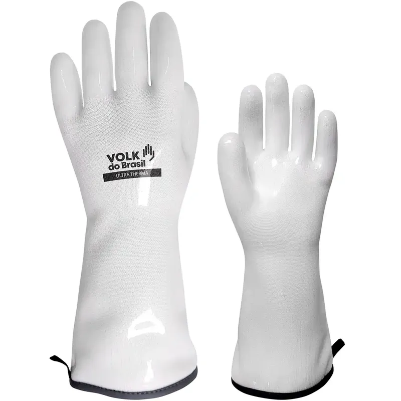 imagem do produto Luva Térmica Ultra Therma Silicone Calor 350°C Frio Impermeável Química Tipo B Food Safety 10.07.330.06 Volk CA 51.314