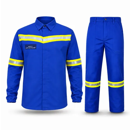 imagem do produto Conjunto Eletricista NR10 Antichama Guardian Fire WE Risco 2 ATPV 11 cal/cm² Refletivo Azul Royal