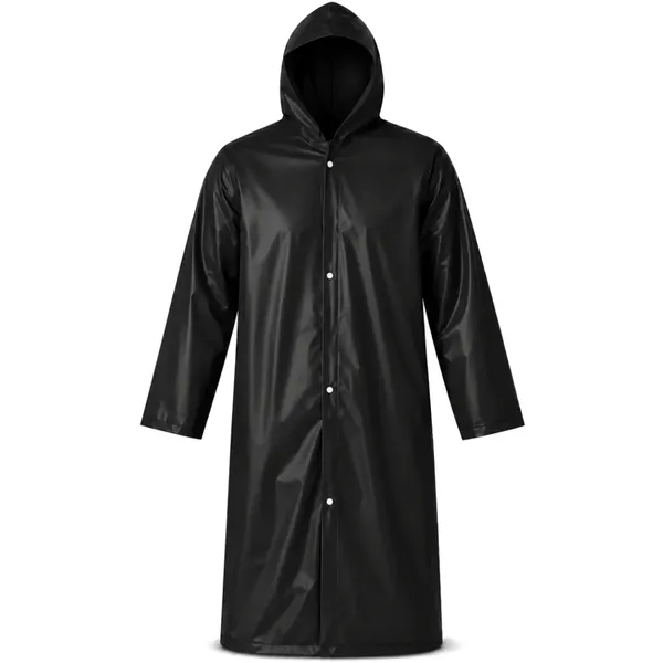 imagem do produto Capa de Chuva PVC Forrado Standard Brascamp Preto CA 28.449