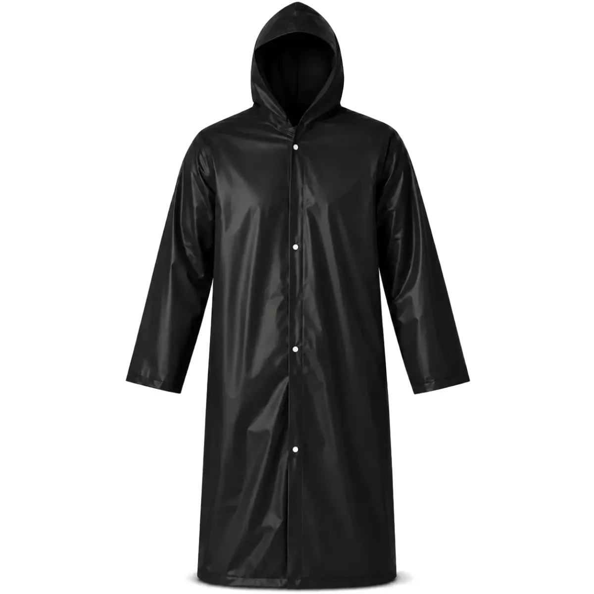 Capa de Chuva PVC Forrado Standard Brascamp Preto CA 28.449