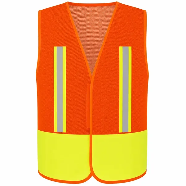 imagem do produto Colete Refletivo Tipo Tela Bicolor Laranja com Amarelo Next Safety Alta Visibilidade Sem Bolso 40.500 imagem do produto Colete Refletivo Tipo Tela Bicolor Laranja com Amarelo Next Safety Alta Visibilidade Sem Bolso 40.500